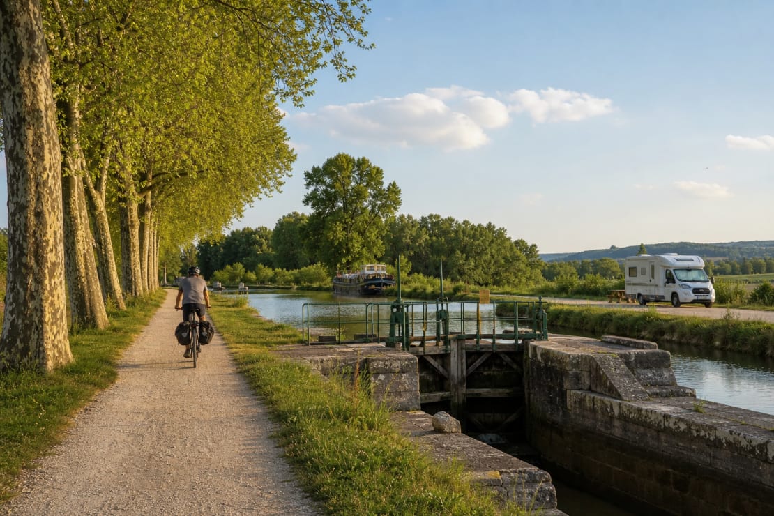 Circuit découverte du canal de Bourgogne